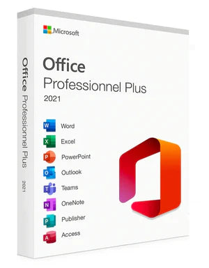 Microsoft Office 2021 Professionnel Plus (1PC - Pour Windows 10/11 - Non compatible Mac - Envoi instantané par e-mail) destock-licences.fr