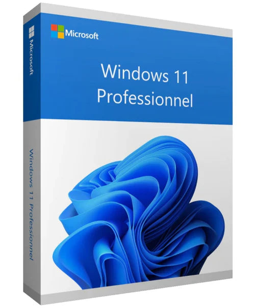 Clé Microsoft Windows 11 Professionnel (1PC - Licence à vie - Envoi instantané par e-mail)